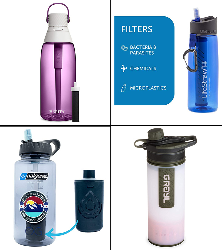 Water Bottle With Filter For Travel: 9 Best Models! (2024)