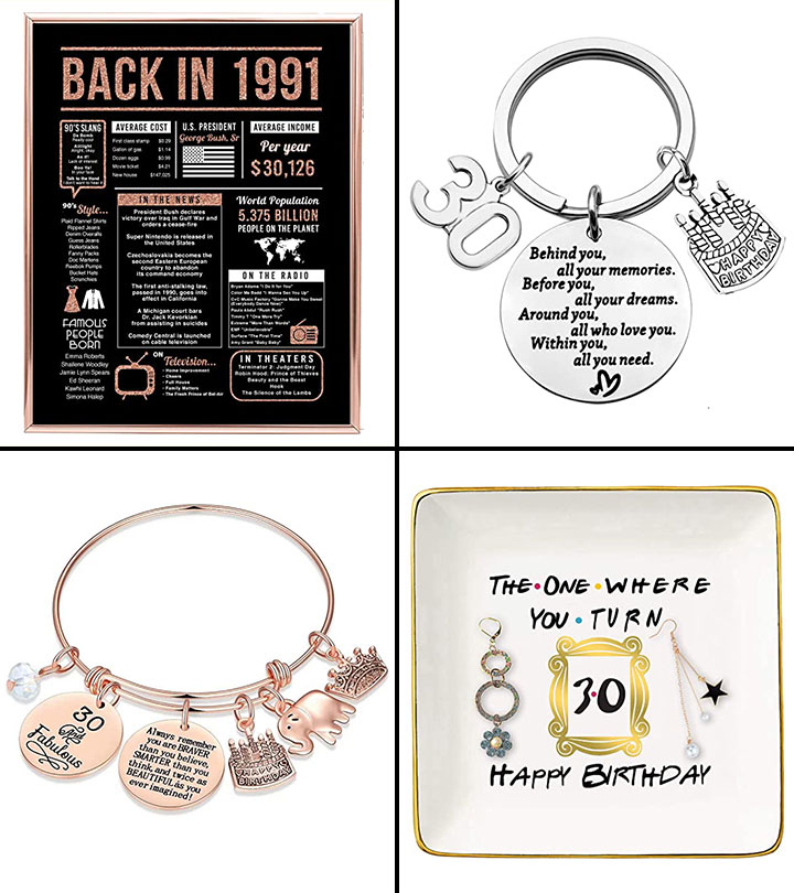 41 Best 30th Birthday Gift Ideas 2024 - 30th Bday Gifts for Her
