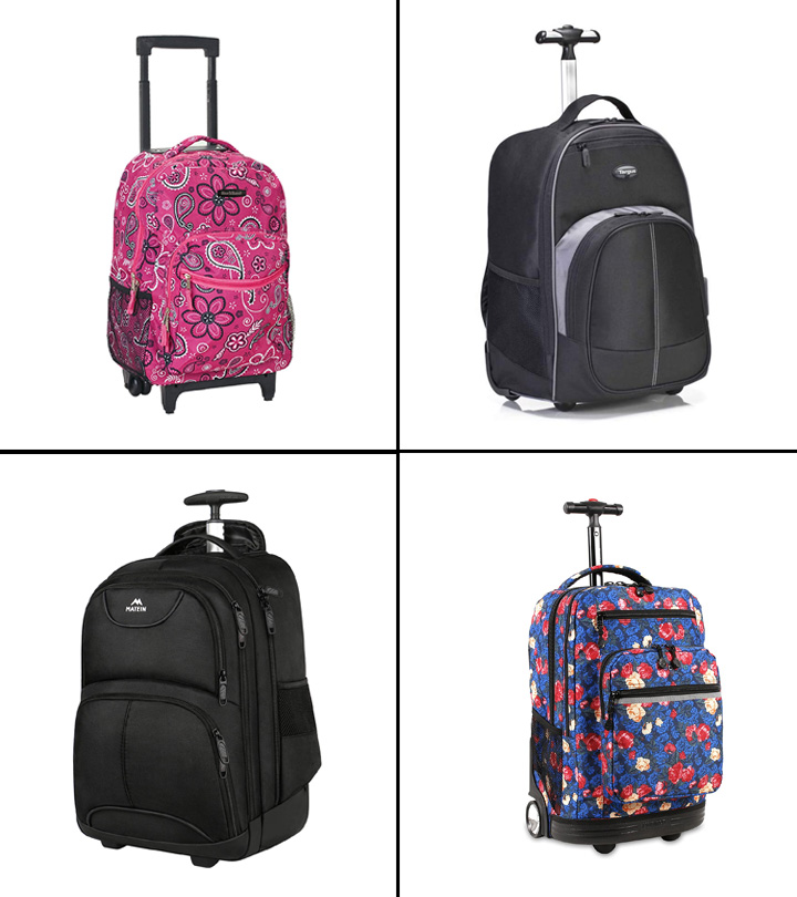 13 Best Rolling Backpacks In 2024, As Per Fashion Stlyists | MomJunction