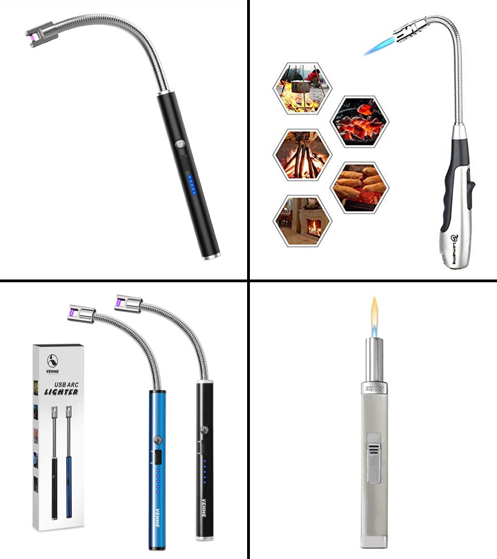 SUPRUS Candle Lighter Electric Arc Lighter with Built in USB