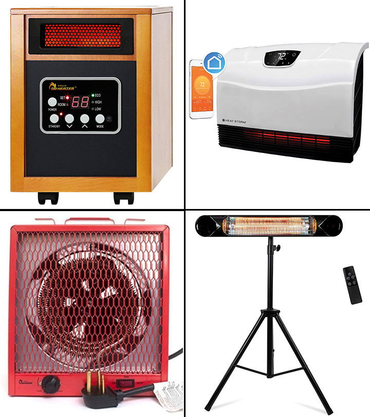  BLACK+DECKER Indoor Space Heater, Infrared Heater with
