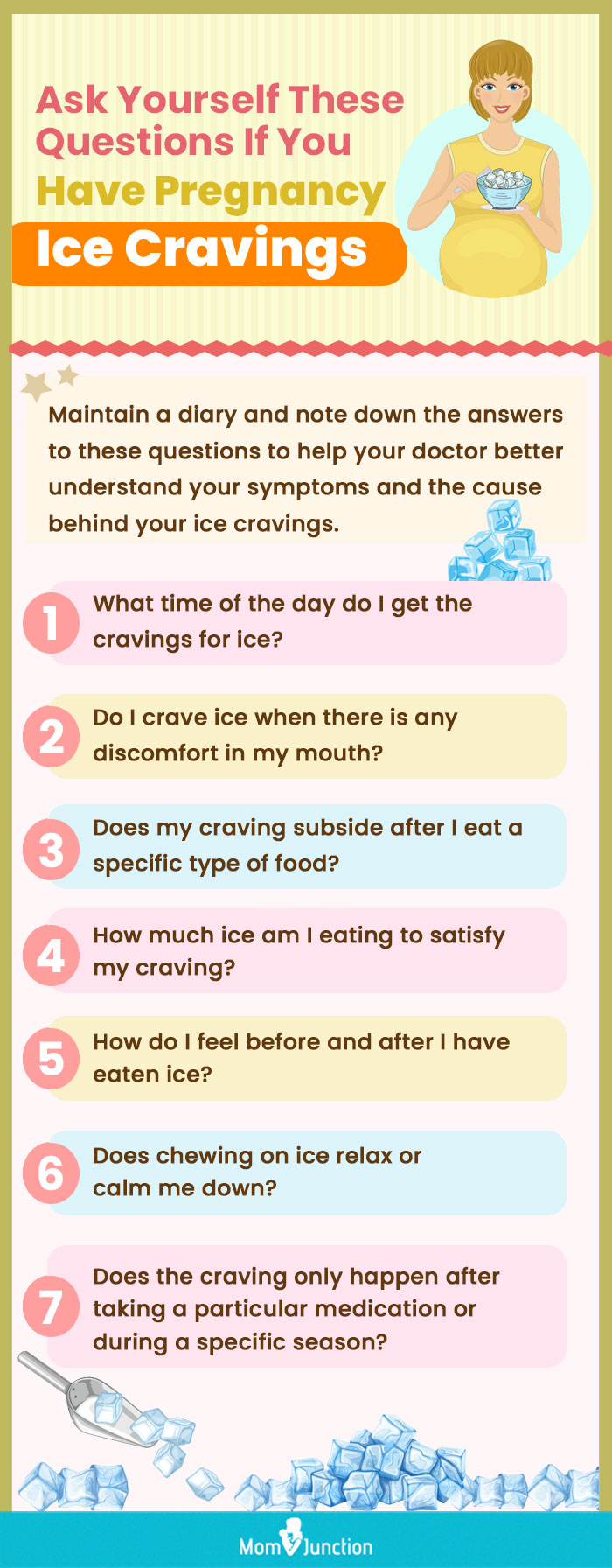 What Are the Benefits of Chewing Ice Cubes?