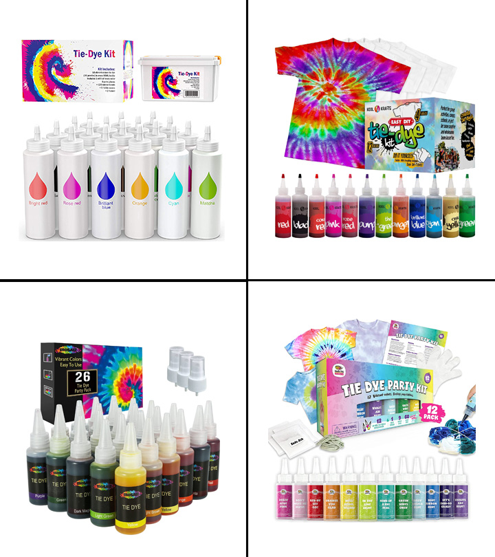 36 Colors Tie Dye Powder, Rainbow Tie Dye Powder Fabric Dye for Tie Dying,  Tie Dye Kits DIY Coloring Party Supplies Suitable for Children Adult