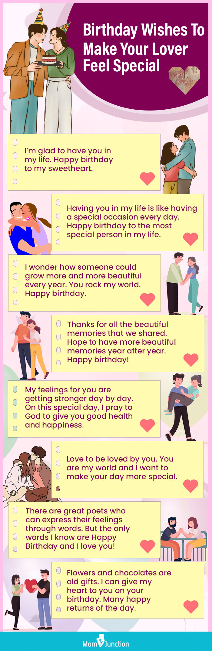 happy birthday quotes for her romantic