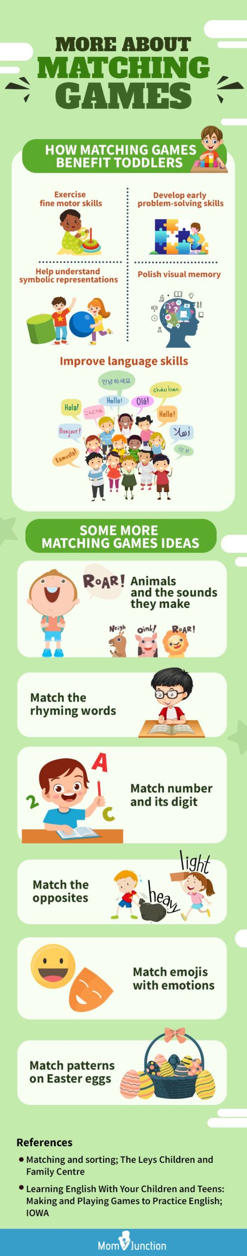 MATCHING games for 3 YEAR OLDS on COKOGAMES