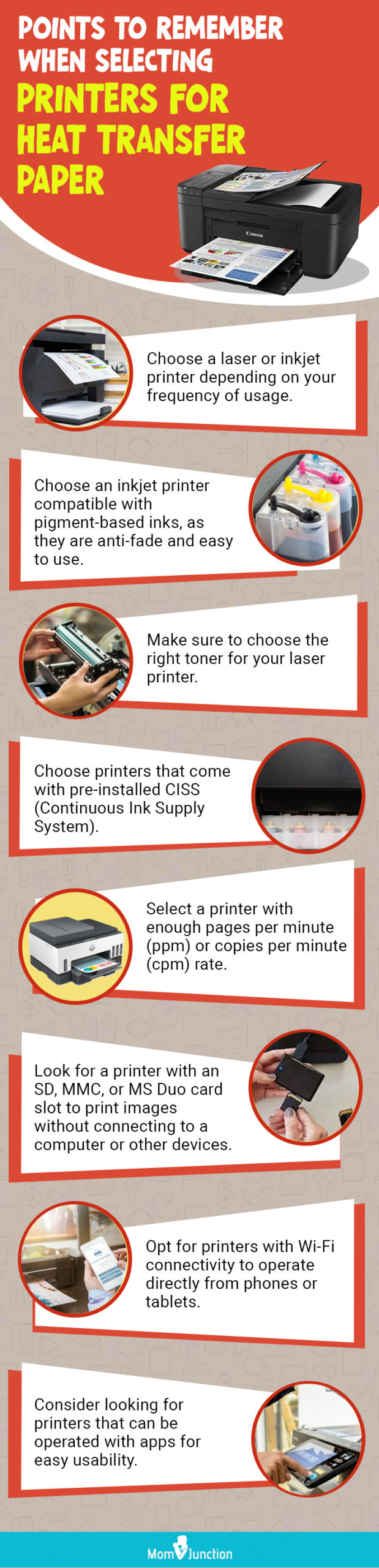 Heat Transfer Paper - Inkjet vs. Laser - Pro World Inc