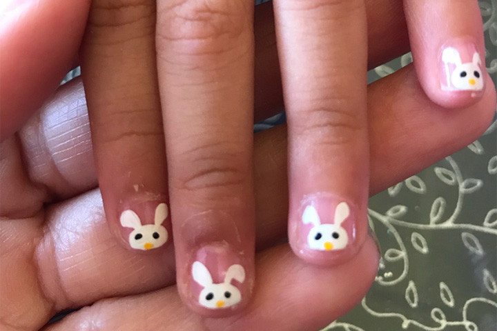 nail polish designs for kids easy