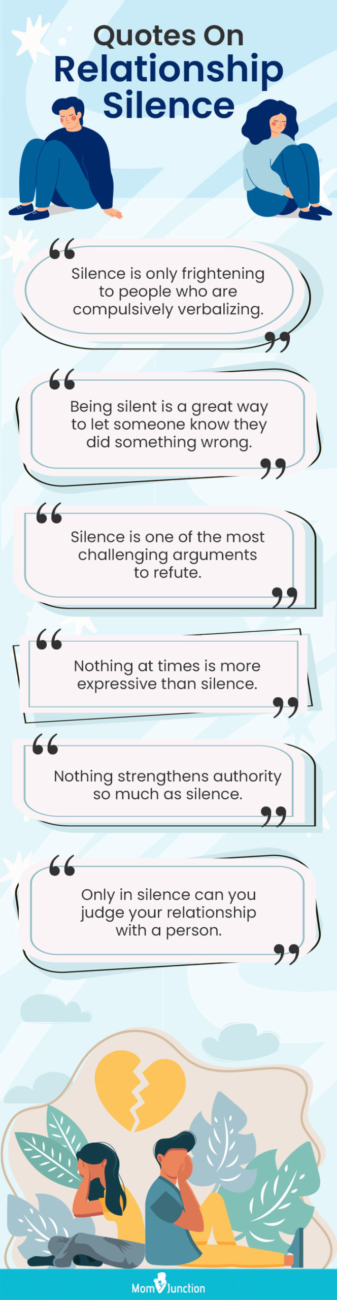 sometimes being quiet quotes