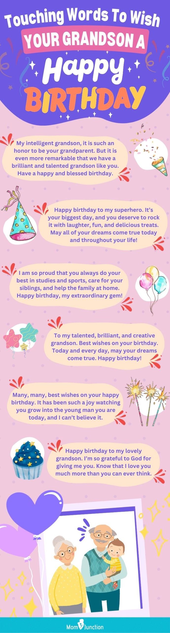 Grandson 18th Birthday Card ~Special Grandson On Your 18th Birthday ~  Sentiment Verse - With Love Gifts & Cards