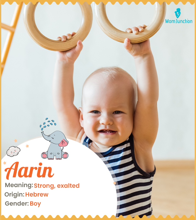 Aarin, meaning stron