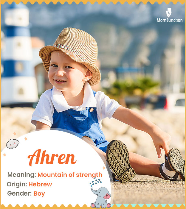 Ahren, a name that e