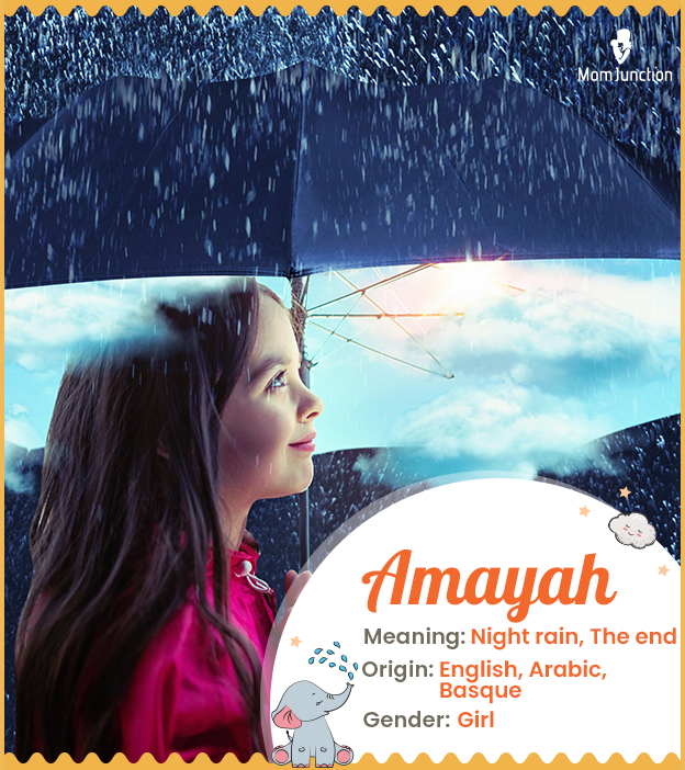 Amayah, means night 