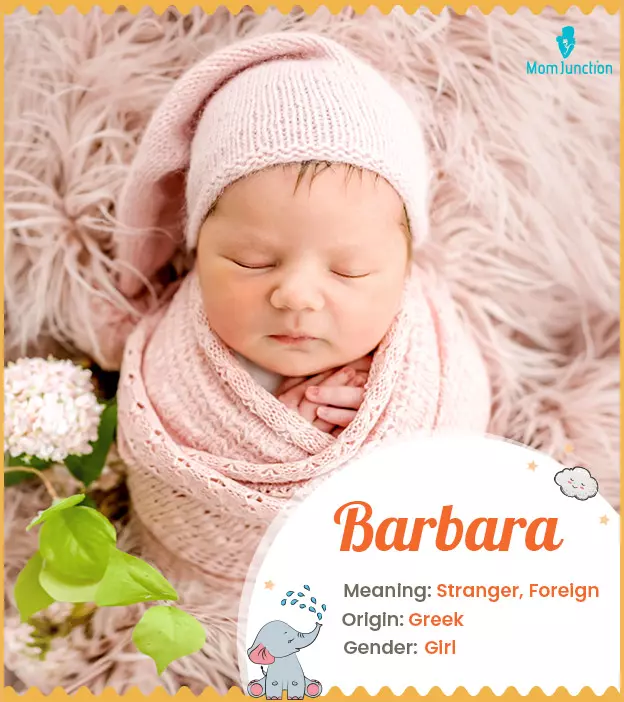 Barbara Name Meaning, Origin, History, And Popularity