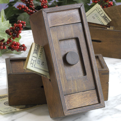 The Secret Gift Compartment Safe Box for Money to Keep Your Cash