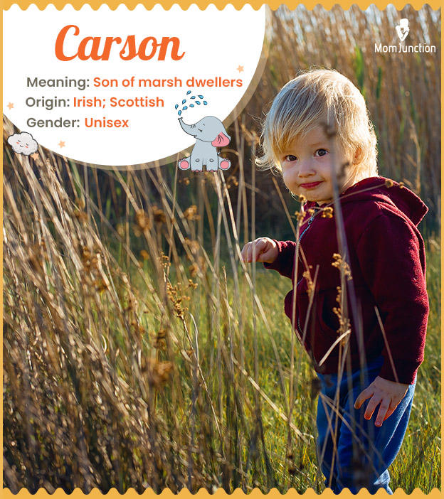 Carson, son of marsh