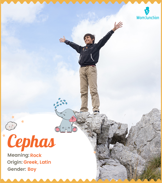 Cephas, an strong as