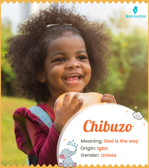 Chibuzo, meaning God