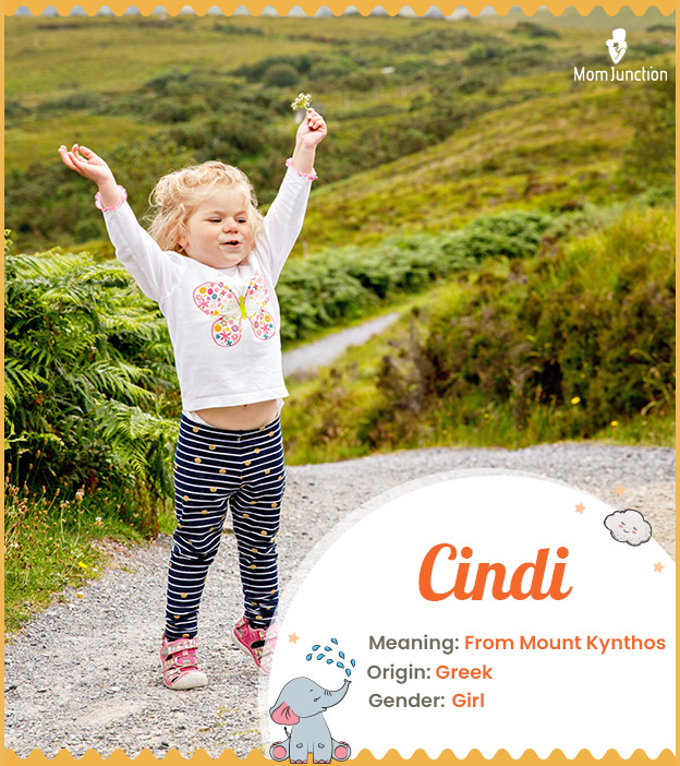 Cindi, meaning from 