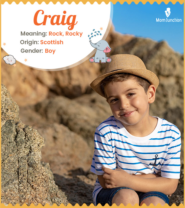 Craig,meaning rock