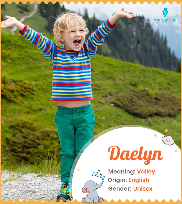 Daelyn means valley