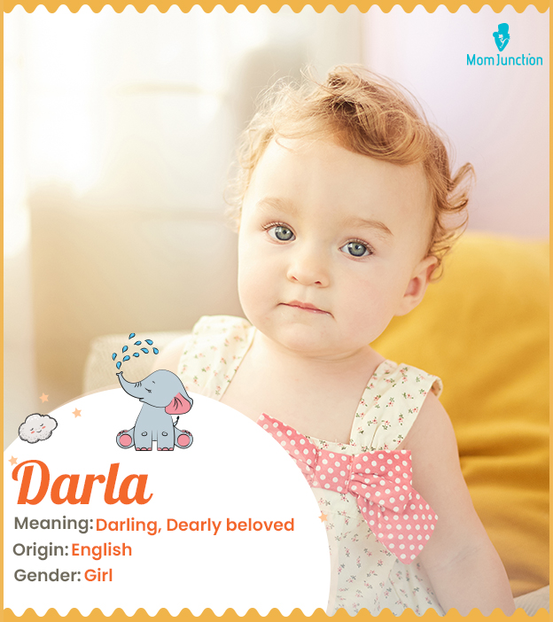 Darla means darling