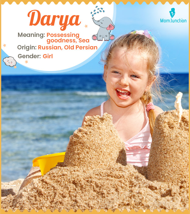 Darya, meaning sea