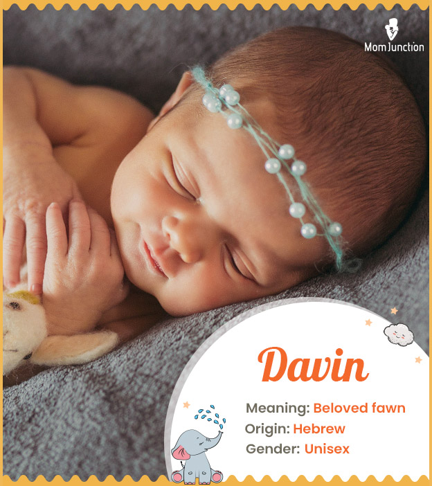 Davin, meaning belov