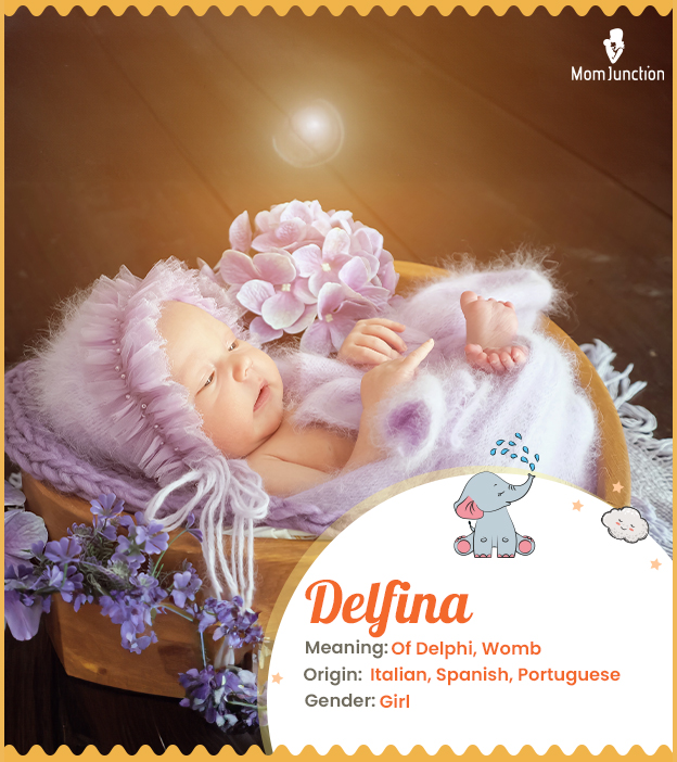 Delfina, means Of De