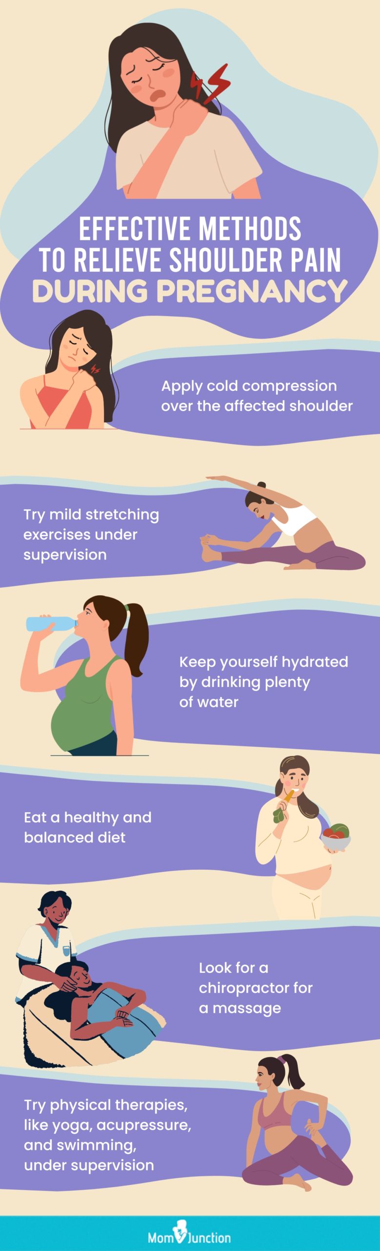 Tips to relieve back pain during pregnancy