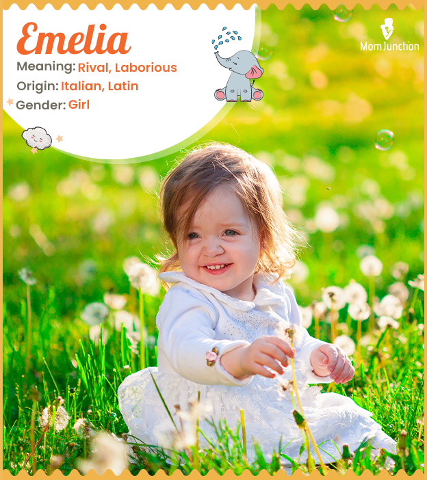 Emelia meaning Rival