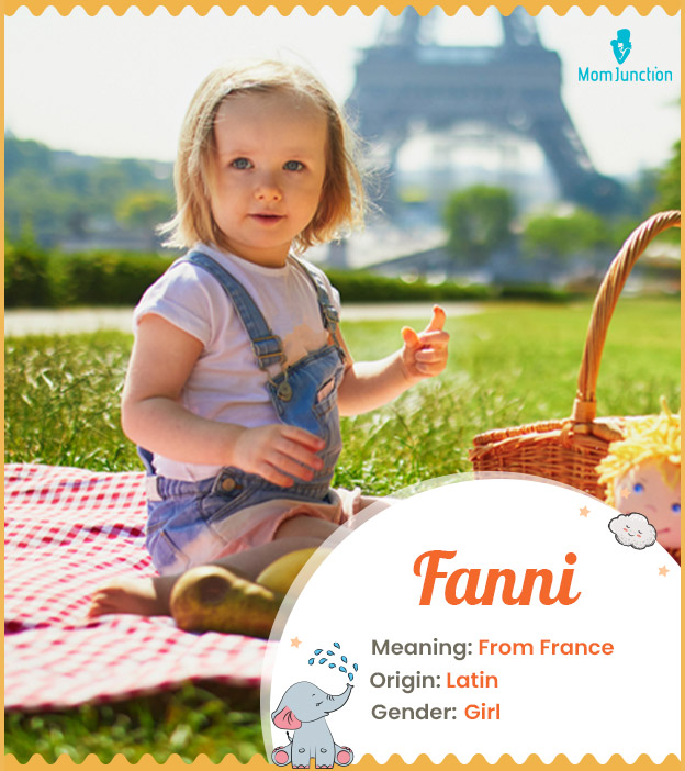 Fanni means from Fra