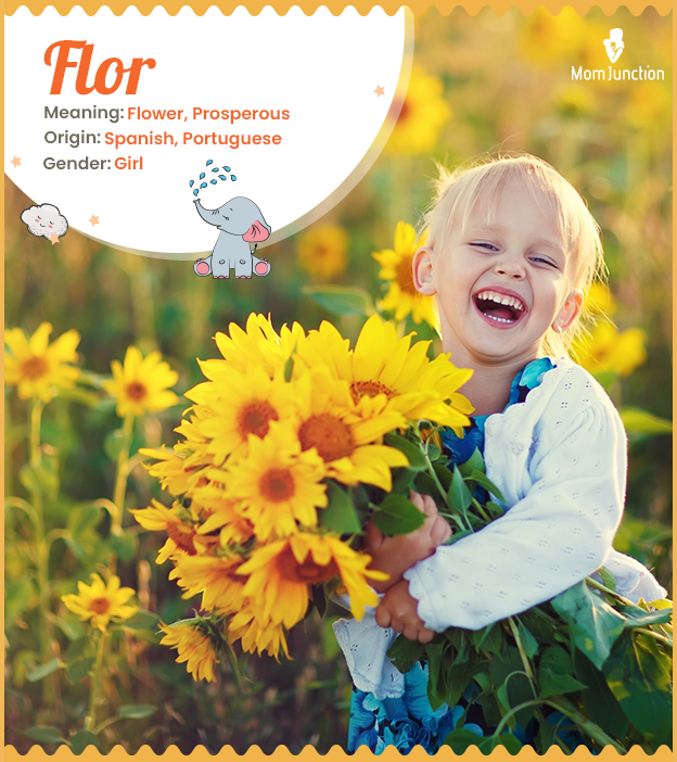Flor, meaning flower