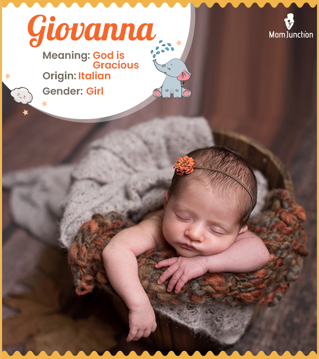 Giovanna, meaning Go