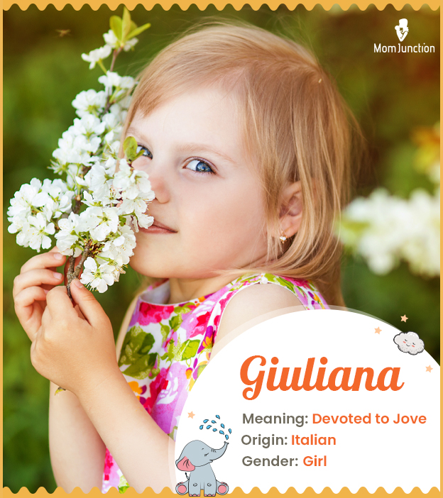 Giuliana, means yout