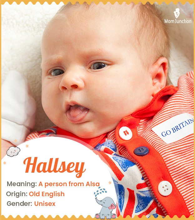 Hallsey means a pers