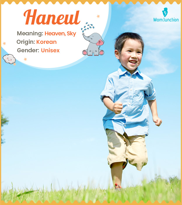 Haneul means heaven,