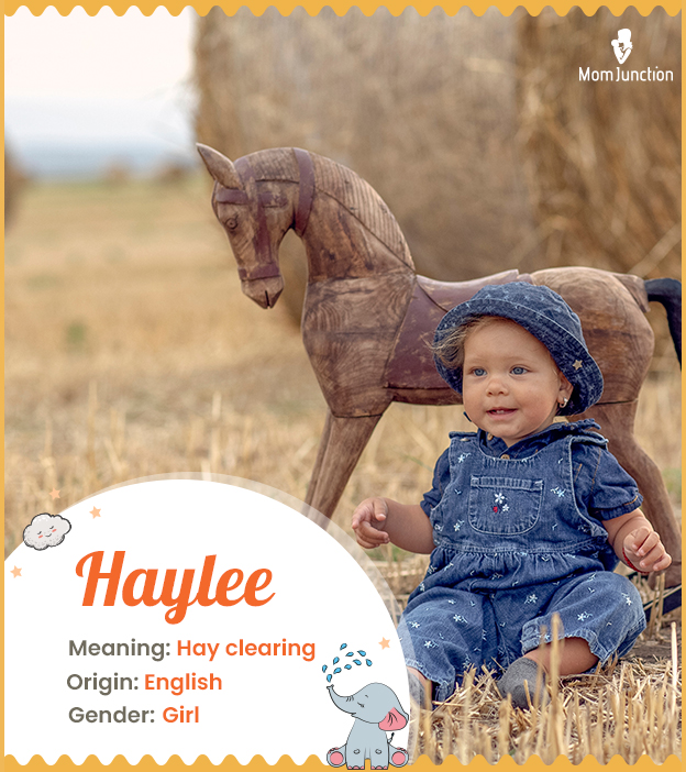 Haylee, hay clearing