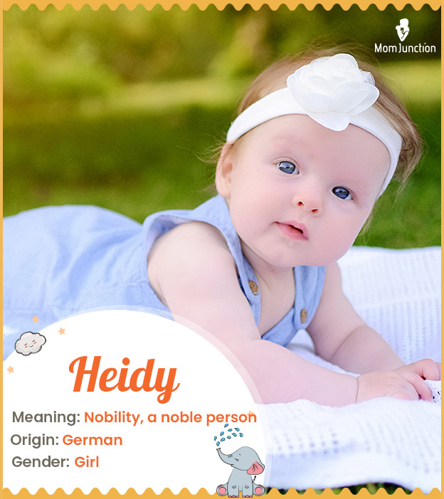 Heidy means nobility