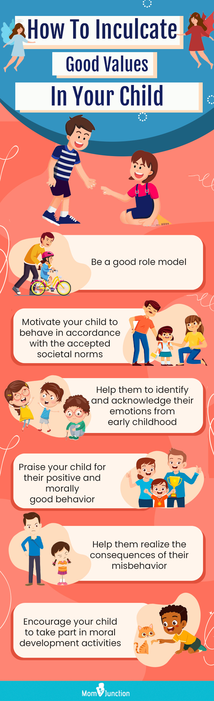 good moral values for children