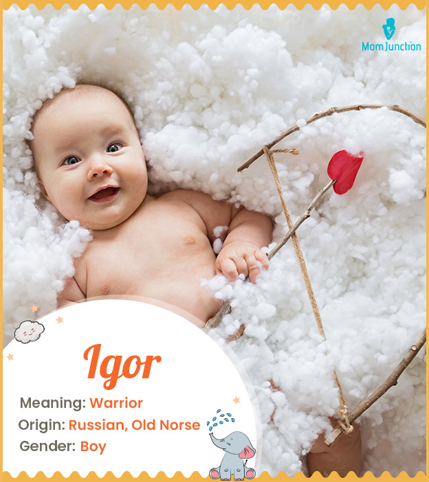 Igor, meaning warrio
