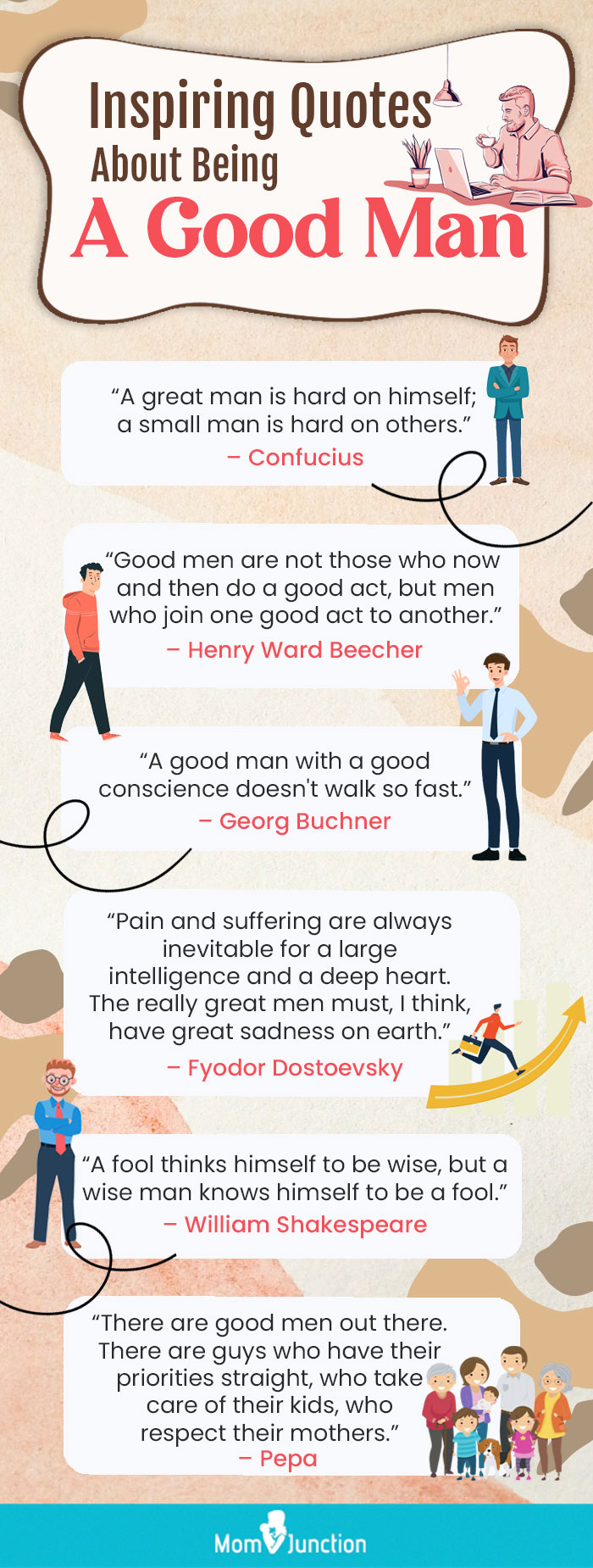inspirational sayings for men