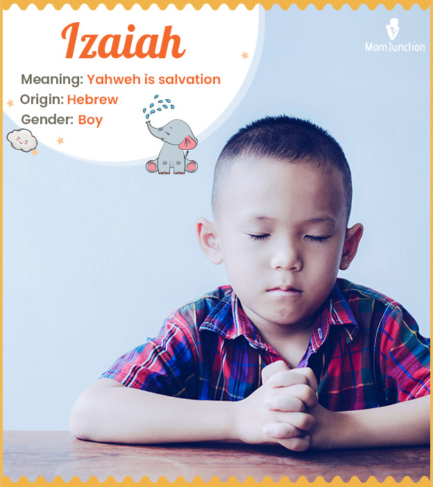 Izaiah meaning Yahwe