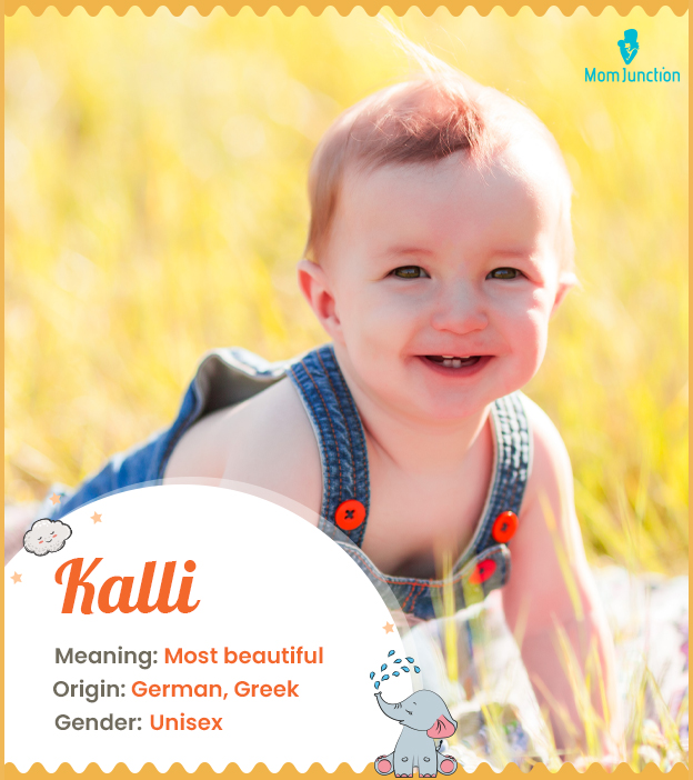 Kalli, a beautiful u