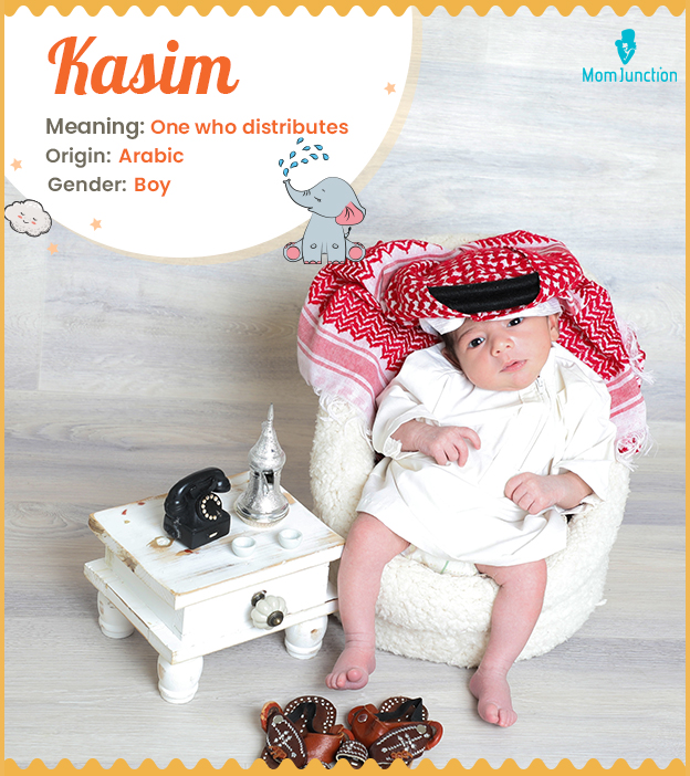Kasim, meaning one w