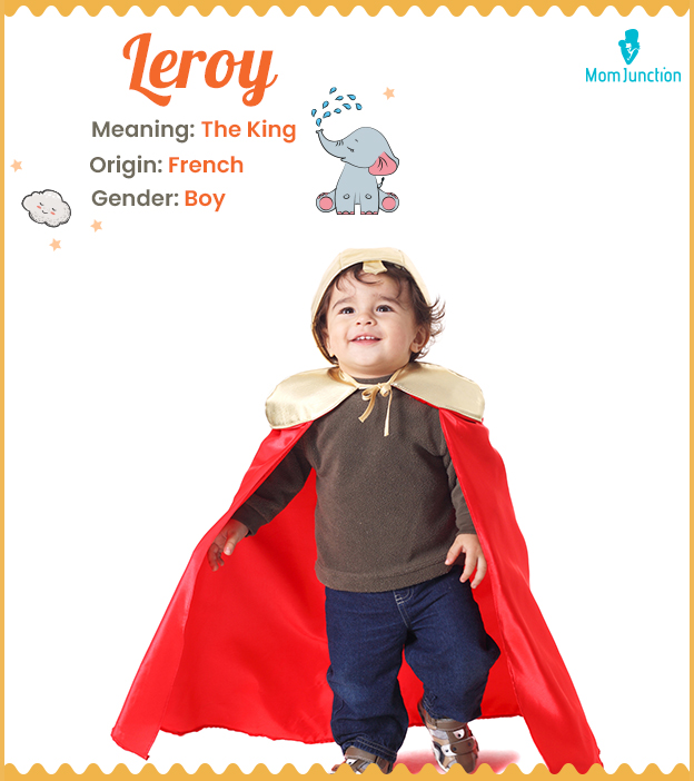 Leroy, meaning the k