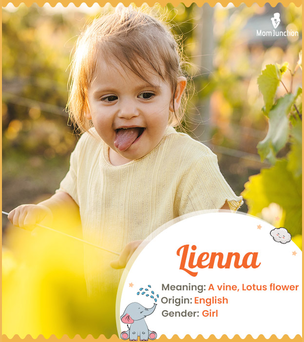 Lienna, means lotus 