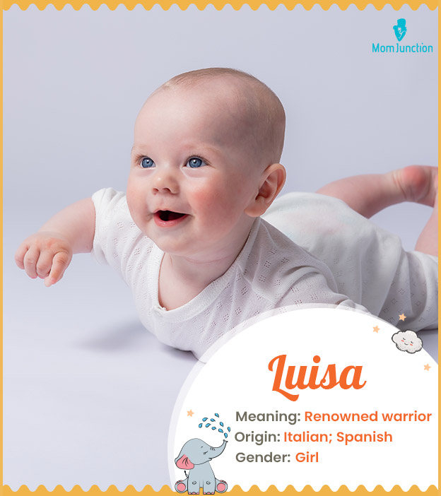 Luisa meaning Renown