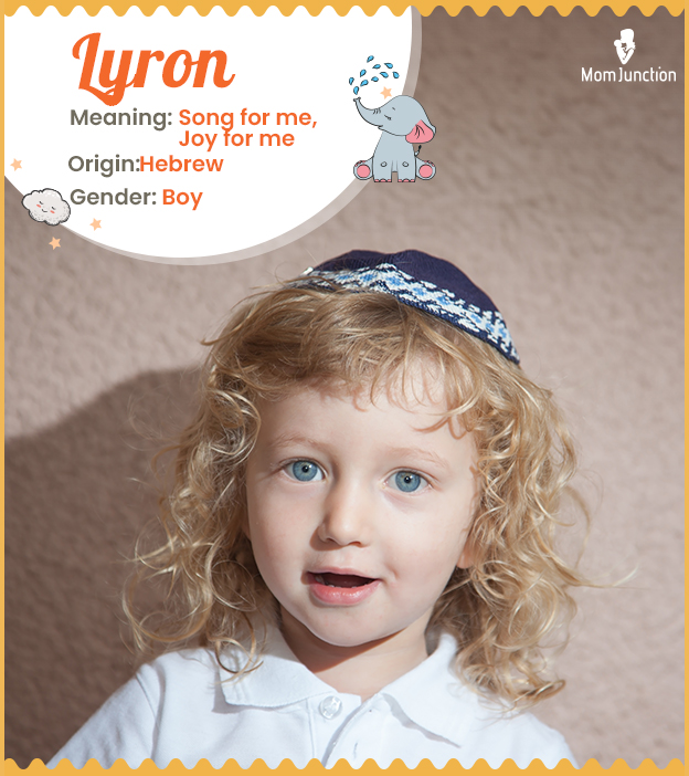 Lyron means song for