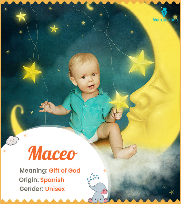 Maceo meaning Gift o