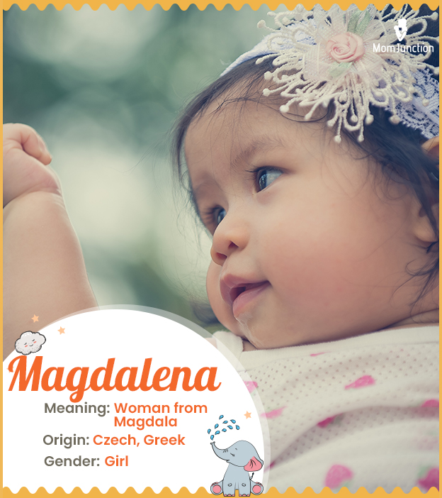 Magdalena, meaning O